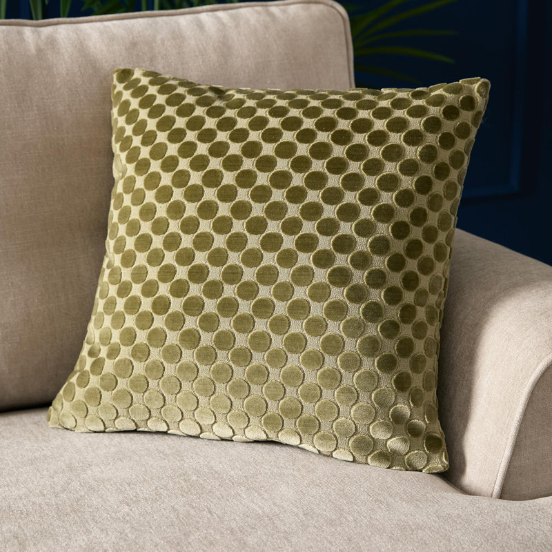 Square Cushion, Green