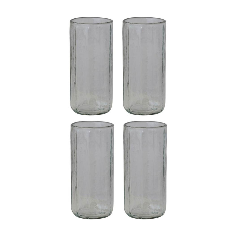 Verre à boire rond soufflé à la main