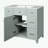 Bathroom Vanity with Ceramic Sink, 4 Drawers and Adjustable Shelf