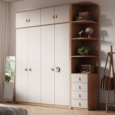 Simple And Modern Solid Colour Wardrobe