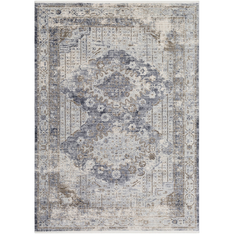 Bechtel Oriental Indoor Rug, Rectangle 3'11" x 5'7"