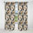 Farragutt - Abstract Marble Marble Blackout Curtain - 1 Panels-2019997241