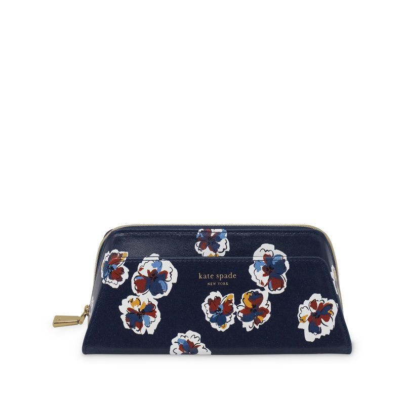 Trousse à crayons avec support pour téléphone, motif aquarelle