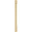 Signature Urethane Plain Pilaster w/ Standard Capital & Base, 4"W x 48"H x 2"P (Pair), Base Can Be Trimmed Up to 6 5/8", High Density Milled Urethane, Factory Primed Tan, Sold As Pair-102754029-113196702