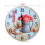 Lamentin Manufactured Wood Wall Clock