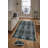 Elegant Hall Carpet, 3D Digital Print Design, 3.9 x 4.9 ft | 100% Polyester, Antibacterial, Non-Slip PVC Dot Underside, Pile Height: 0.04 in, Machine Washable, Perfect for Living Room & Entryway Decor-1229700835