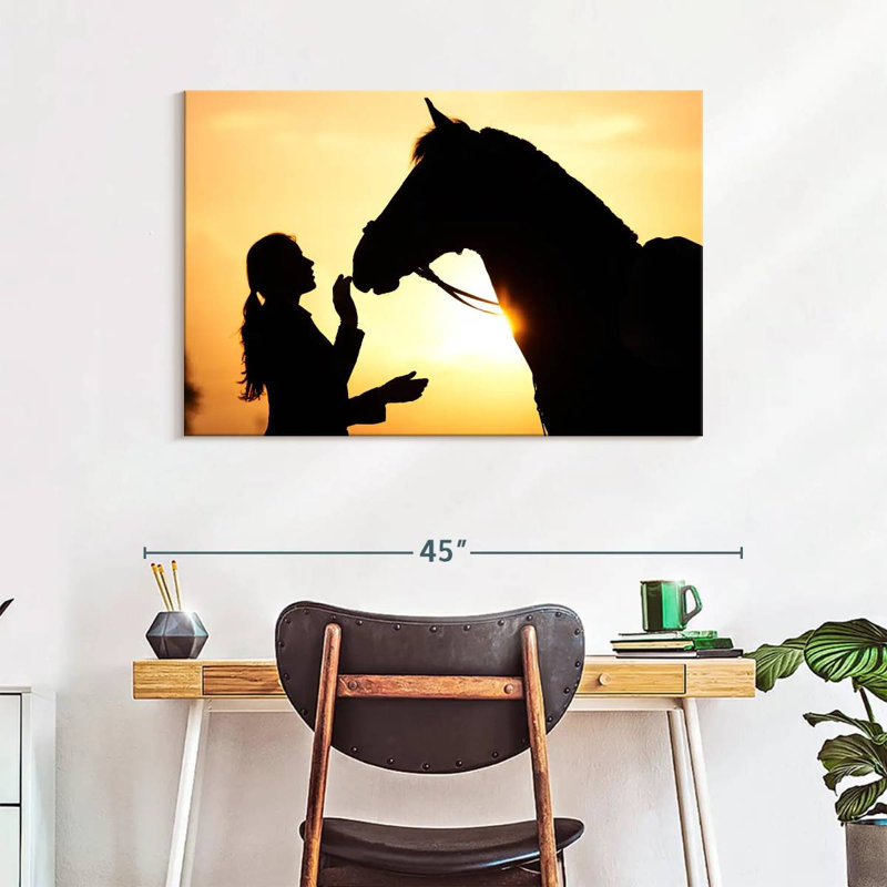 Brampt Horse And Girl