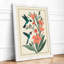 Hummingbirds and Flowers Botanical - Framed Print-871054791-871054786