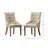 Authement 20'' H Tufted Upholstered Parsons Chair-400328002