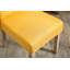 Chaise parsons capitonnée en bois massif Habit, ensemble de 2, jaune-2008376602