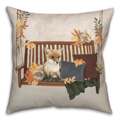  Polyester Throw Square Indoor/Outdoor Pillow Cover & Insert