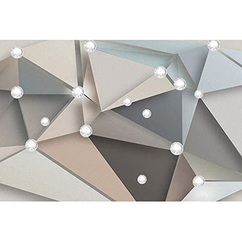 Peel & Stick Geometric Border, 66" L x 96" W