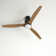 Hover 52" Indoor/Outdoor Integrated LED Propeller Ceiling Fan with Remote