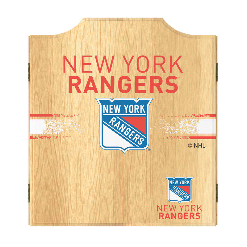 Ensemble de jeu de fléchettes NHL Logo, New York Rangers