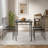 5 - Piece Dining Set,Kitchen Table And Chairs, Rectangular Dining Room Table Set With 4 Chairs, Space-Saving Kitchen Table Set For Small Space,Dinette,Apartment-1058902018-1058902019