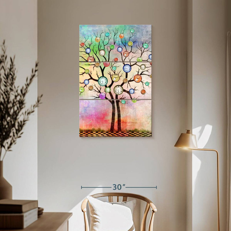 Kelan Tree Watches, 57" H x 36" W