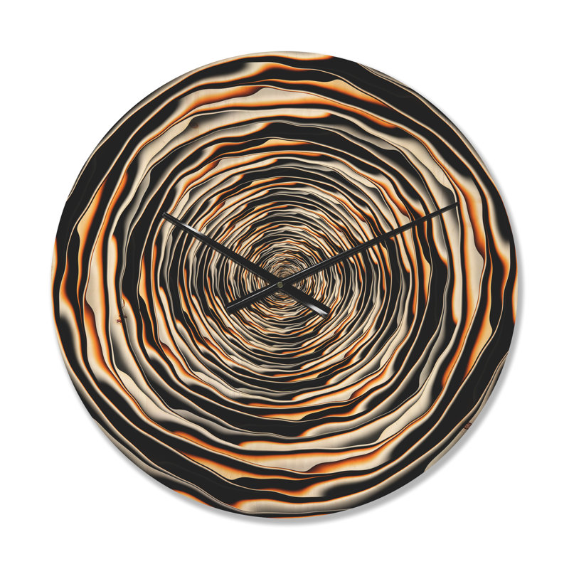 Horloge murale Fractal, Moyenne