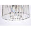 Lustre tambour en cristal 6 lumières Yazmin-27969537-27969540