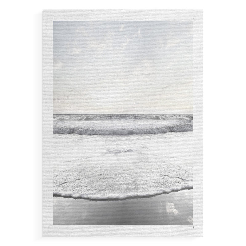 Serene Shore - Impression sur toile seulement - NON-CADRE, H 27 po x l 18 po