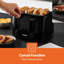 Geepas 4 Slice Toaster | 6 Browning Levels with Cancel Function | For Thin Small Bread Slice | 2 Independent Controls 2 Removable Crumb Trays Cool Touch High Lift | 1400W-86794885