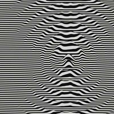 Waveform Background - Wrapped Canvas Print