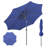 120" Market Patio Umbrella, Octagonal, Navy-1990716194-1993895533