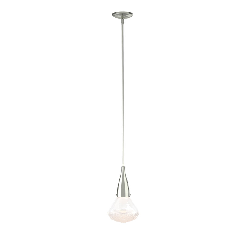 Fritz 1 - Light Single Teardrop Pendant, Sterling