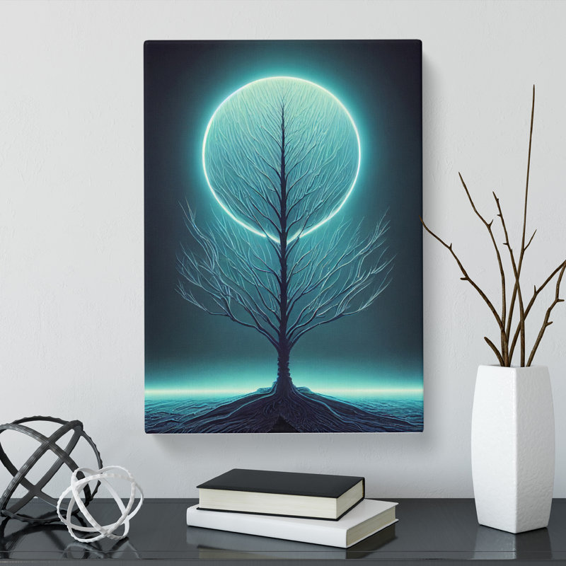 Contemporary Tree Vol.6 - Wrapped Canvas Print, 76cm H x 50cm W x 3cm D