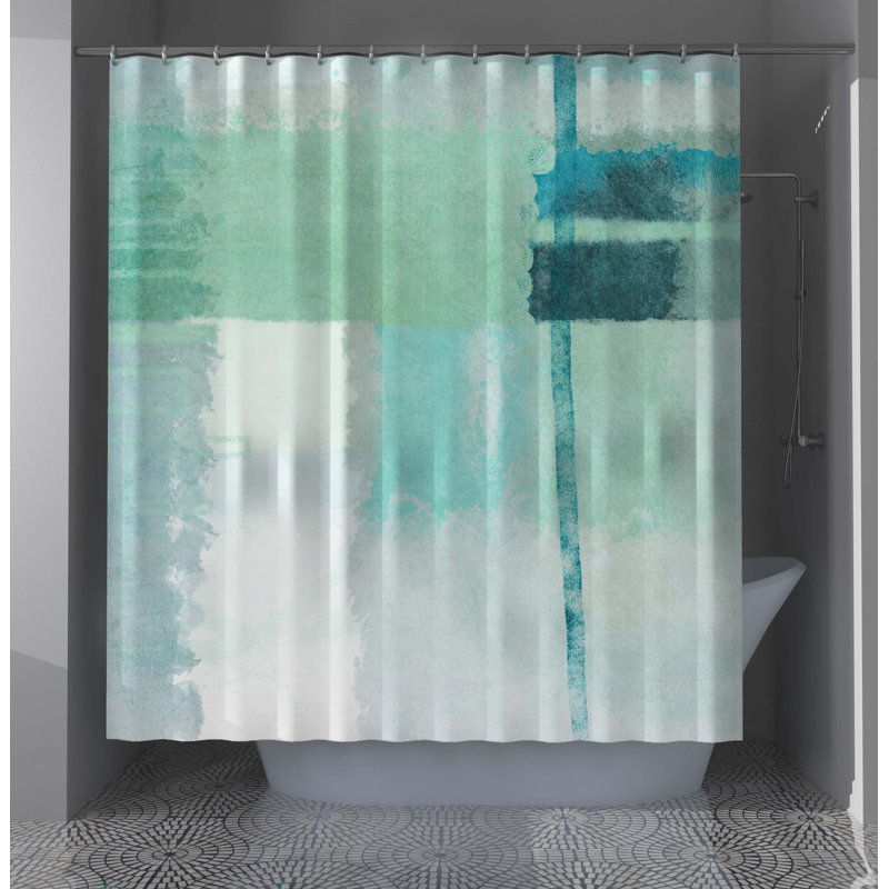 Dewanda Abstract Shower Curtain