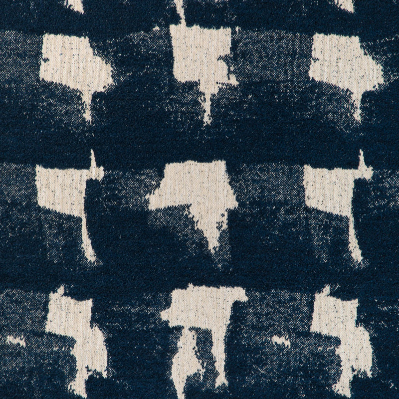 Les Falaises Weave, Indigo