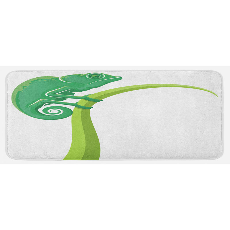Tapis de cuisine reptile