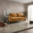 Anacapa 58" Velvet Round Arm Sofa Loveseat-813055691