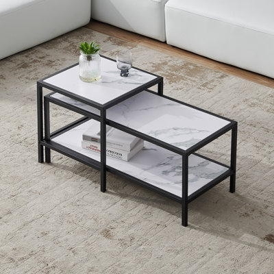 Quionna Nesting coffee table,living room table,cocktail table