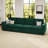 Velvet Sectional Sofa Bed Sleeper-1820958726