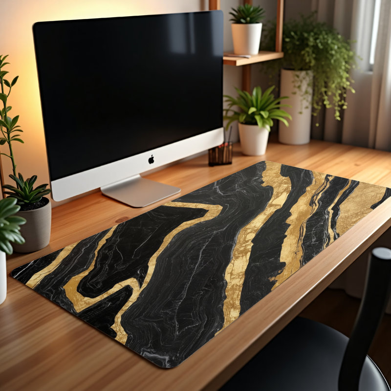 Polyester Desk Pad, 31.5x15.5