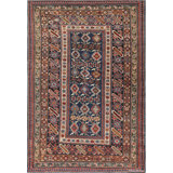 One-of-a-Kind Rectangle 4' X 6'1" Hand Knotted Area Rug