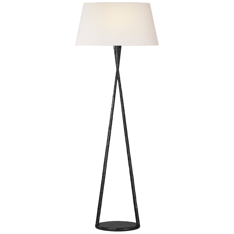 Ian K. Fowler Floor Lamp, Aged Iron