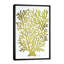 Gold Coral by Cat Coquillette - Floater Frame Painting on Canvas-1364711167-1364711164