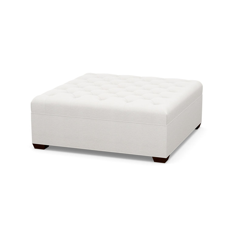 Square Ottoman, 8938-45, Walnut