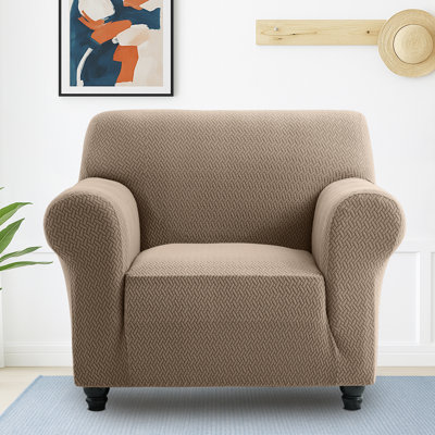 Jacquard Pattern Stretchable Spandex Sofa Slipcover - Stylish Sofa Protector