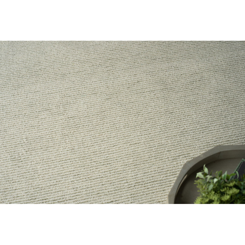 Benton Hand Tufted New Zealand Wool Green Area Rug, 10'X14'