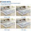 Tapis lavable à la machine moderne pour la salle de séjour Tapis de sol ultra doux et résistant aux taches-739490515