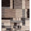 Tapis gris anthracite / ivoire / gris
