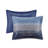 9 Piece Comforter Set with Cotton Bed Sheets,Navy-130473452