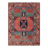 One-of-a-Kind Rectangle 5' X 6' Hand Knotted Area Rug