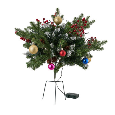 56.5cm H Artificial Pine Christmas Tree