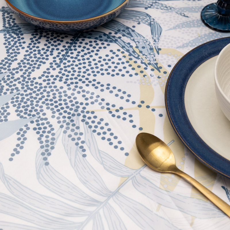 Jungle 140cm round Eco Line PVC Free Polyester Tablecloth