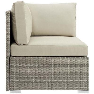 Repose-pieds d'extérieur en tissu Repose Sunbrella