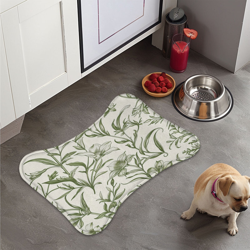 Tapis irlandais à motif d'os - 1 pièce