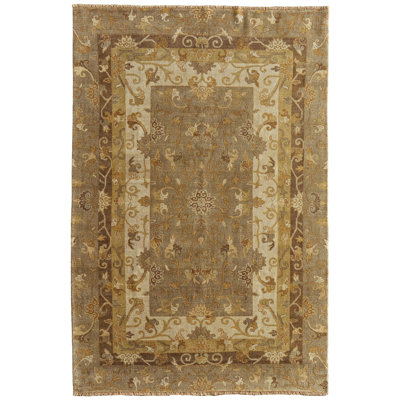 Namche Transitional Damask Area Rug